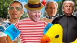 Biden & The Gang: Pool Day (AI Voice Meme)