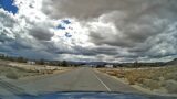 Big Sky Big Clouds Driving through Death Valley Junction