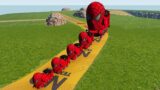 Big and small Spider-Man: down of death BeamNG.Drive