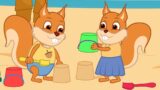 Bridie Squirrel in English – Agile And Fast Cartoon for Kids