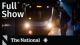 CBC News: The National | Toronto subway death, Israel protests, Jody Vance