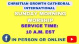 C.G.C. Sunday Morning Service (March 26th 2023)
