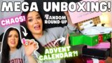 CHAOTIC MEGA UNBOXING! Surprise Advent Calendar!? | Random Round-Up #4