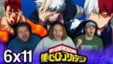 CRAZIEST REVEAL OF THE SHOW!!! | My Hero Academia 6×11 "Dabi's Dance" Group Reaction!