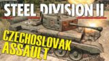 CZECHOSLOVAKS ATTACK the town under OVERWHELMING GERMAN ARTILLERY! | Steel Division 2 Gameplay