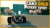 Can I Gold Every Trackmania TOTD? | June 2021 Tracks