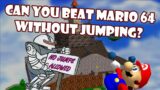 Can You Beat Super Mario 64 Without Jumping?