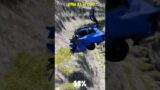 Cars vs Death Cliff Jump BeamNG drive #shorts