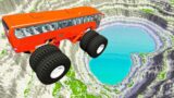 Cars vs Leap Of Death Jumps #7 | BeamNG Drive | CrashiNG Drive