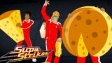 Cheese, Lies and Videotape | SupaStrikas Soccer kids cartoons | Super Cool Football Animation