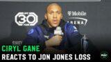 Ciryl Gane reacts to Jon Jones loss: “I am really angry” | UFC 285 post-fight press conference