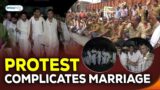 Complication in marriage due to drivers protest