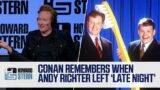 Conan O'Brien Remembers When Andy Richter Left "Late Night"