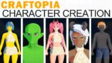Craftopia Character Creation (Male & Female, Full Customization, All Options, More!)