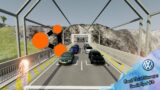 Crash Test Volkswagen | Death Road #3 | BeamNG Drive