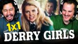 DERRY GIRLS 1×1 REACTION & REVIEW! | Netflix