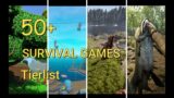 Der ULTIMATIVE Survival Schnelldurchlauf | 50+ Games Tierlist