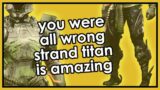 Destiny 2: Strand Titan – Infinite Suspend & Ability Spam Builds Are Amazing