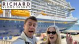 Disney Cruise Line Vlog 2023 – Episode 2 – Disney Wish Embarkation Day – Ship and Stateroom Tour