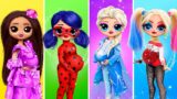 Disney Princesses Become Mommies / 30 DIYs for LOL OMG