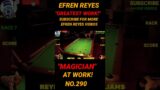 EFREN REYES "GREATEST WORK!"  "MAGICIAN" AT WORK!  "ONLY EFREN CAN THINK THIS  SAFETY SHOT" #shorts