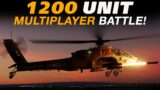EPIC 1200 UNIT DCS MULTIPLAYER MISSION in the AH-64D Apache!