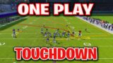 Easy One Play Touchdown! Beats Every Defense! Madden 22