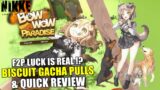 F2P Luck Strikes Back!? New Adorable Character Biscuit Gacha Pulls & Quick Review – NIKKE