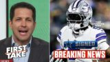 FIRST TAKE | Adam Schefter BREAKING: Dallas Cowboys among 3 teams wants to trade for CB Jalen Ramsey