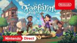 Fae Farm – Announcement Trailer – Nintendo Switch