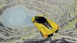 Ferrari Drift vs Leap of Death // BeamNG Drive