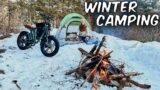 First Time Winter Camping… With Our ENGWE M20 Ebike