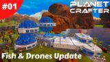 Fish & Drones Update It's Terraforming Time – Planet Crafter – #01 – Gameplay