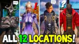 Fortnite ALL 12 Bosses NPC's & Mythic Locations in Fortnite Chapter 4 Season 2!