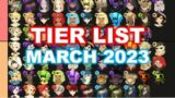 GL Release 5 stars Tier List 2023 [Summoners War Chronicles]