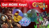 Gems of War MORE Keys in Gnome Treasure Vault? BEST teams and guide!