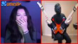Guitarist BLOWS MINDS on Omegle with a DOUBLE GUITAR