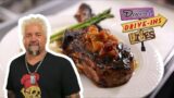 Guy Fieri Eats Bourbon Barbecue Pork Chops | Diners, Drive-Ins and Dives | Food Network