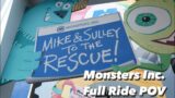 [HD 2023] Monster Inc. Mike and Sulley to the Rescue – Full Ride POV