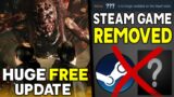HUGE FREE STEAM GAME UPDATE COMING SOON + STEAM GAME DELISTED FOREVER AND MORE!