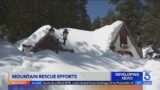 Help begins to arrive for snowed-in mountain communities