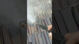 High Pressure Cleaning Dirty Terracotta Roof