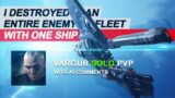 How SOLO ship can kill a FLEET. Learn PvP tactics. Eve online 2023. AI generated comments.