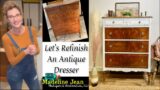 How To Refinish An Antique Dresser