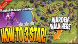 How to 3 Star the Painter Warden Challenge in Clash of Clans!