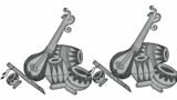 How to draw musical instruments ll Musical instruments Drawing ll Tabla, Dhafli,Sitar,violin, Guitar