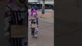 Hugz the Clown on the Monorail!? | Walt Disney World | Spirit Halloween | #shorts