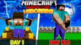 I Survived 100 Days as a HEROBRINE in Minecraft Hindi