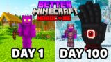 I Survived 100 Days in Better Minecraft Hardcore!