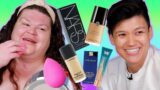 I Tried 10 Expensive Foundations To Find The Right Shade | Kitchen & Jorn